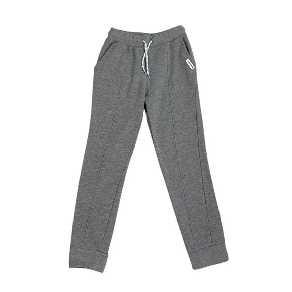 Converse All Star Grey Cotton Fleece Sweatpants Joggers Size Youth Medium 10/12 - Picture 1 of 4